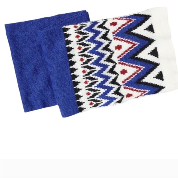 Bundle of two blue scarves 30$ - Picture 4 of 4